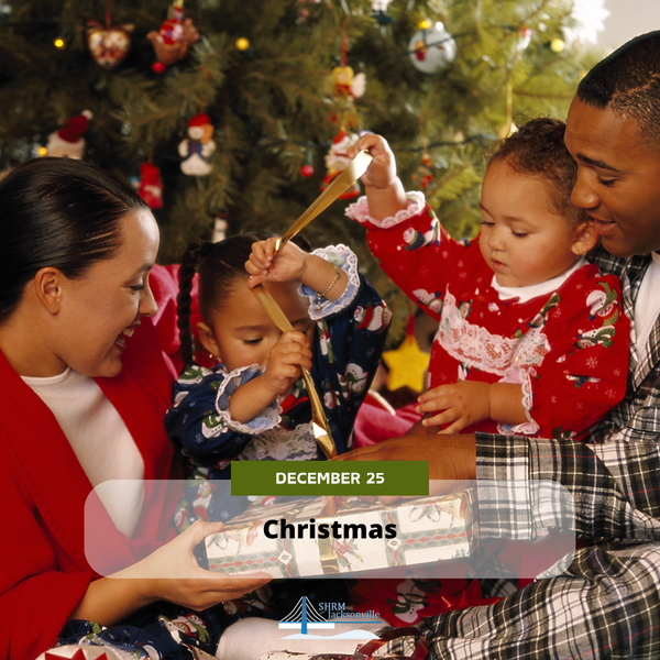 🎄❄️ Tis the season for gratitude and growth! Wishing our SHRM Jacksonville family a very Merry Christmas. Thank you for being part of an amazing year, and here’s to a bright and prosperous 2025! #MerryChristmas #HRLeaders #SHRMJax #HRFL #HRMatters