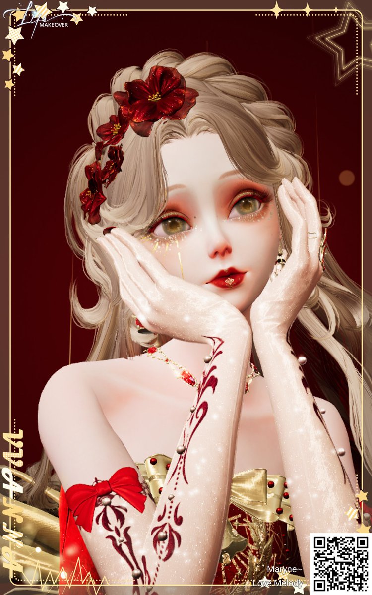 Maryne_01's tweet photo. My christmas fit this year! ❤️✨
~Maryne

#LifeMakeover
#FashionGame
#Maryne
#OOTD
#Christmas https://t.co/KI6JJnAR9L