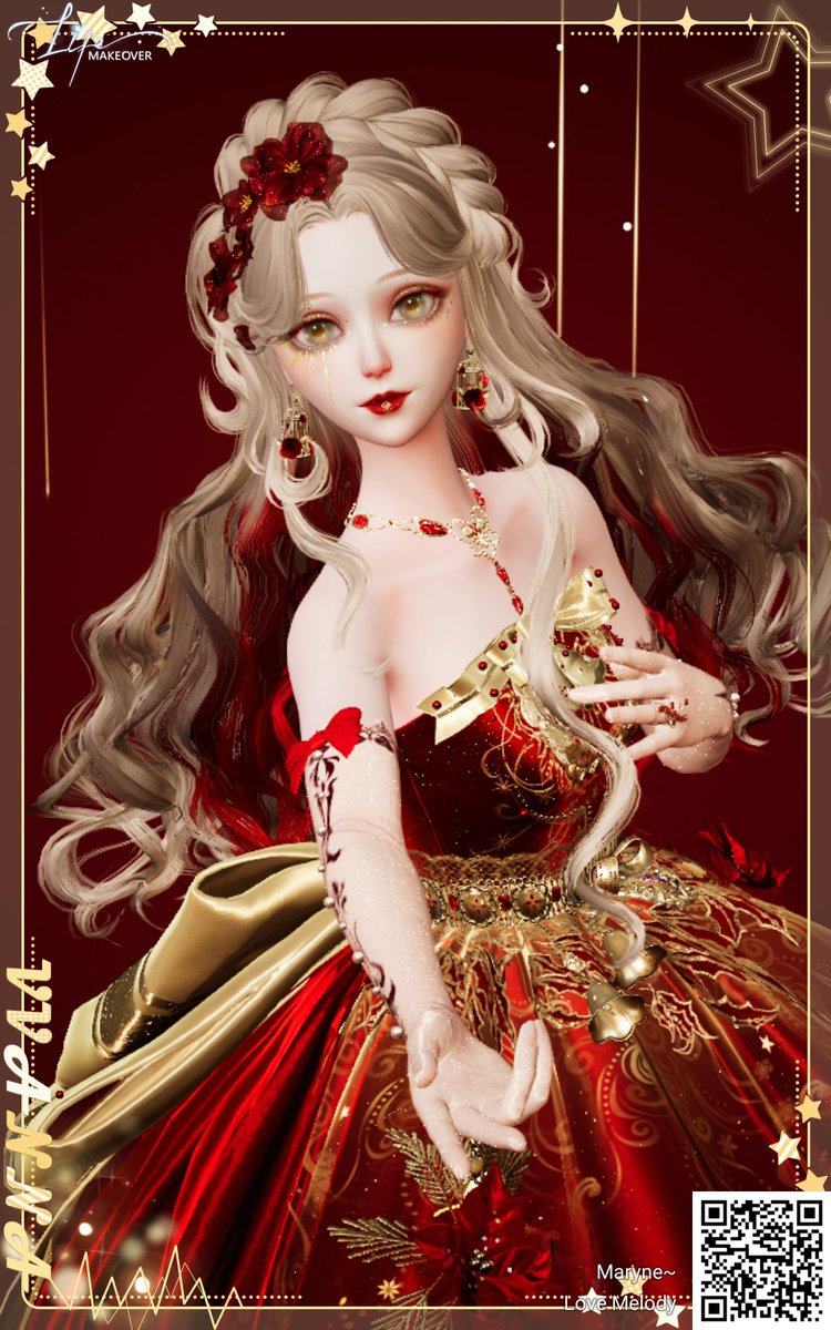 Maryne_01's tweet photo. My christmas fit this year! ❤️✨
~Maryne

#LifeMakeover
#FashionGame
#Maryne
#OOTD
#Christmas https://t.co/KI6JJnAR9L