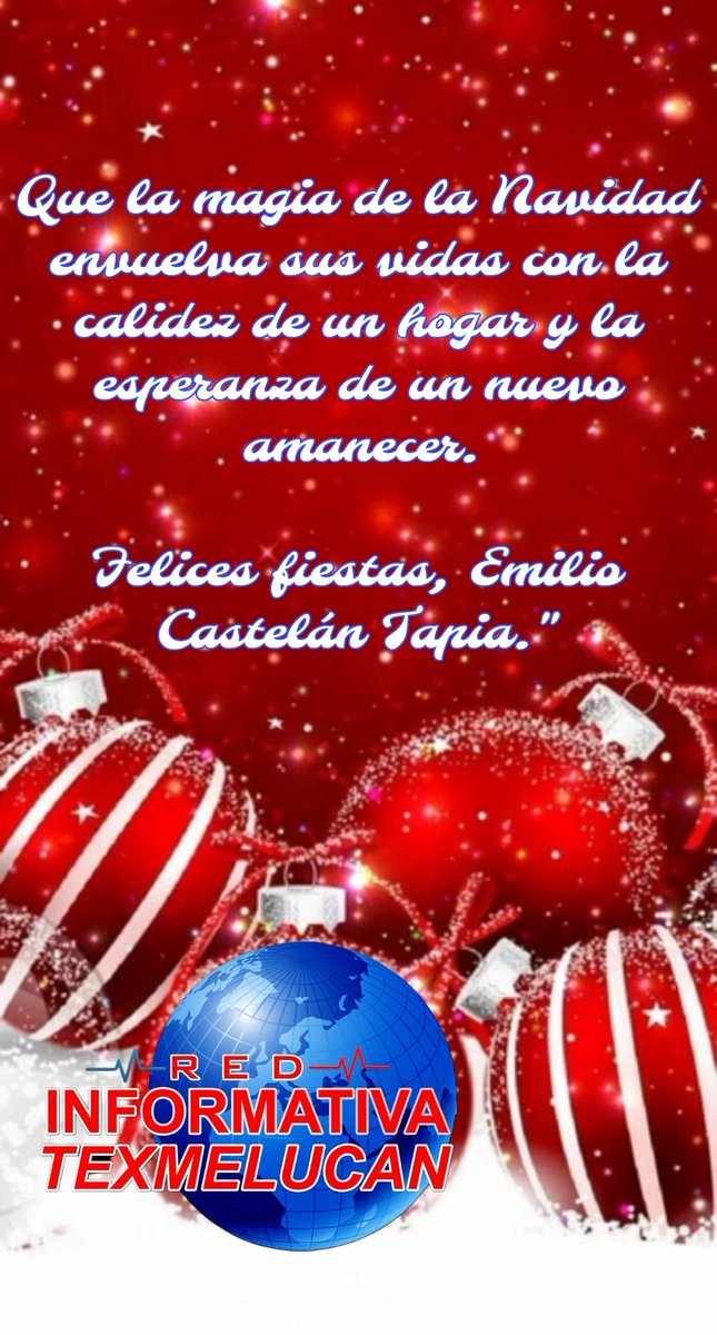 CASTELANEMILIO's tweet photo. Feliz Navidad para todos. https://t.co/CzOaOIz8mH