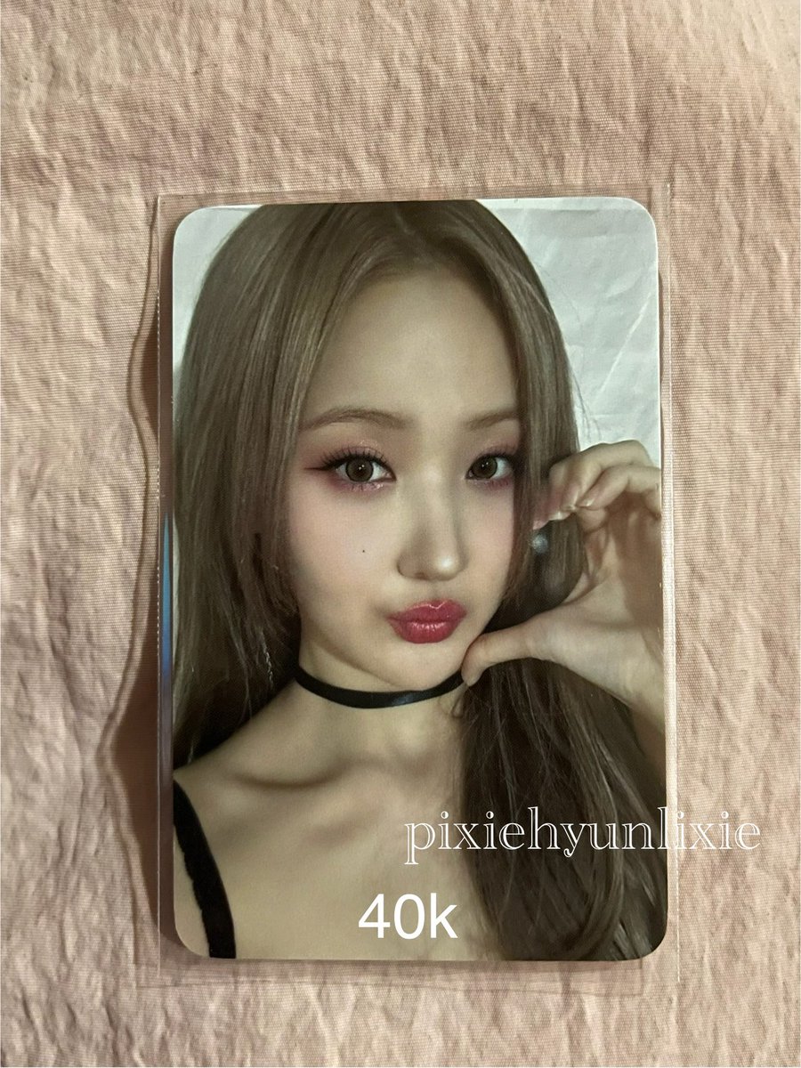 -ˏˋwant to sell - wts / lfbˊˎ- 

𖦹 🌱 ˓ ミbelle md midas touch photocard 🎀˚ ♡̸

via oren
☑️ keep event
🟢 incl all
📦 bekasi

🏷️ kiss of life kiof merch merchandise pc poca
