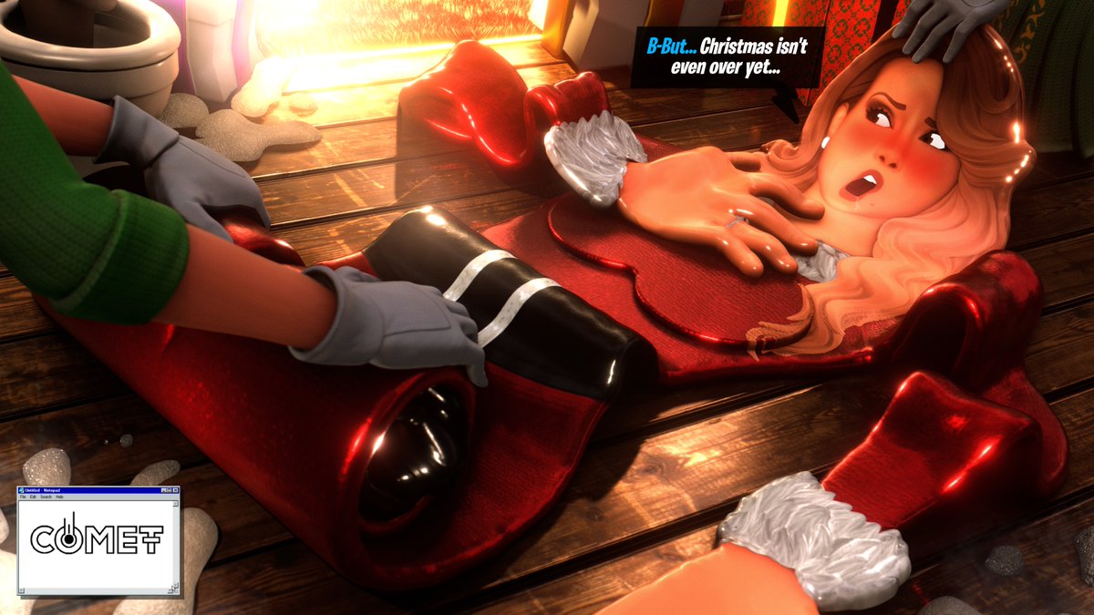 The Queen of Christmas, colloquially known as the antithesis to all retail employees, prepares to be stored away until next holiday season.
------------------------------ 
#flattened #flattening #平面化