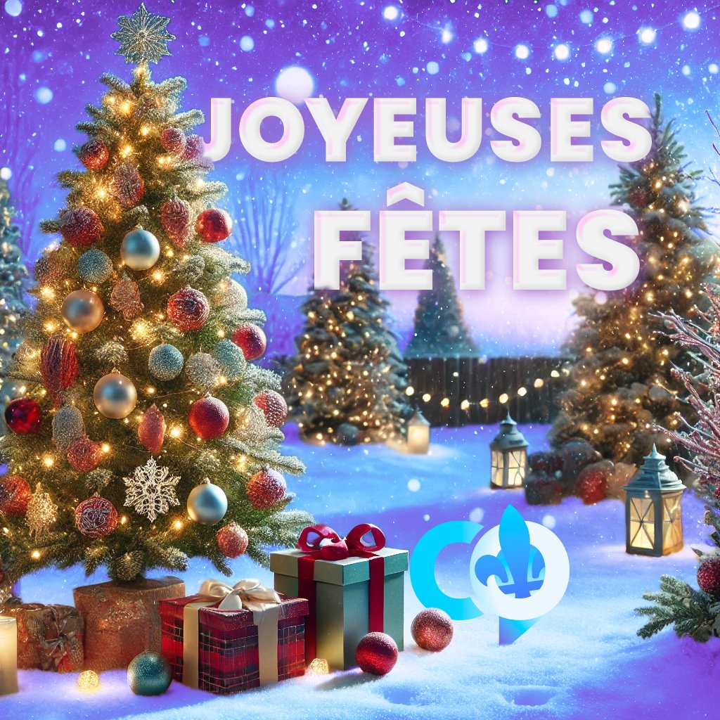 Joyeux Noël, chère communauté !
De la part de toute l’équipe de CommuQuébec, nous vous souhaitons un merveilleux temps des Fêtes, avec des bas de laine bien chauds, du sucre à la crème (avec modération… ou pas !) et des câlins à profusion. #TwitchQc #TwitchQuebec #CommmuQuebec