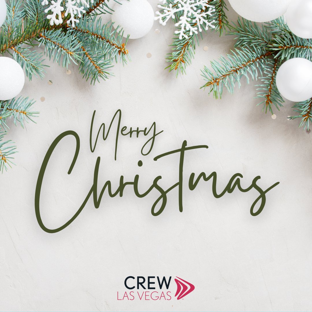Wishing our #CREW a very Merry Christmas! 🎄✨ May your holidays be filled with joy and laughter!