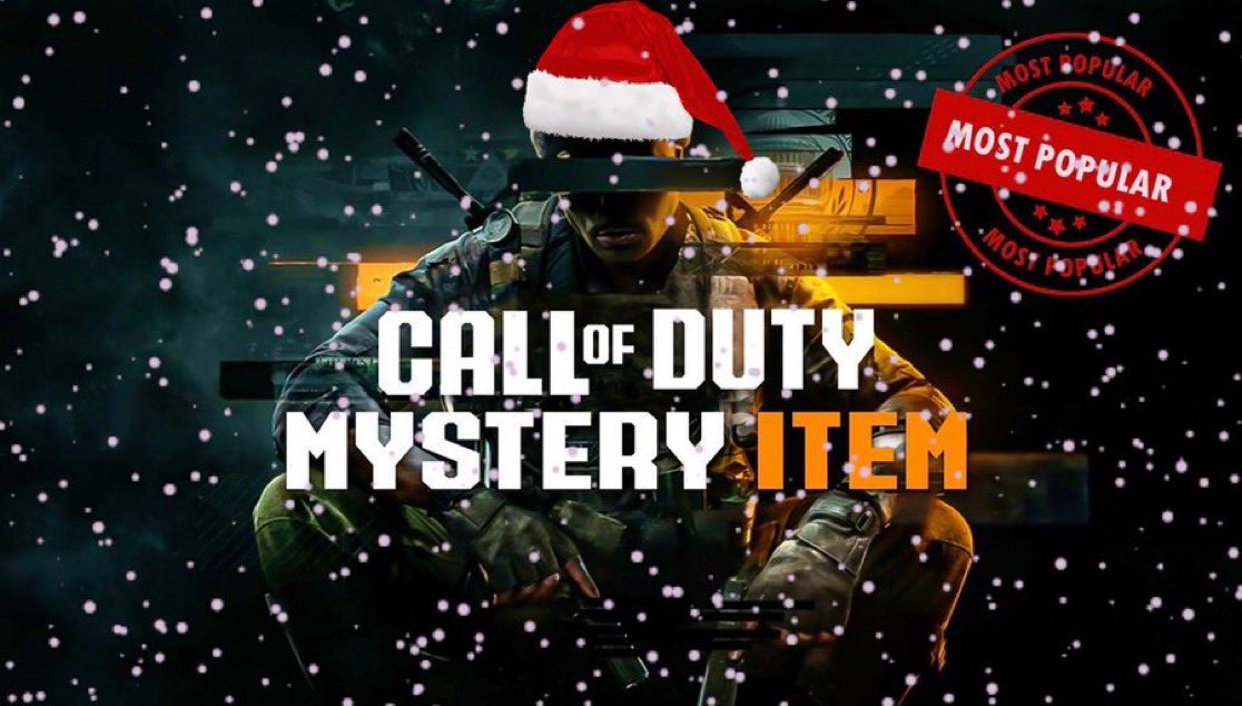 FREE MYSTERY REWARD FOR #CHRISTMAS !

EVERYBODY that REPLIES to this tweet and RETWEETS will be DM’d x1 free Mystery Reward from <a href="/CODBO6Shop/">Call of Duty Shop</a>!

You’ll receive either a skin, 2XP, 2X weapon XP and or another reward 👀