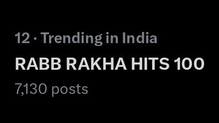 There is that little sadness somewhere deep heart the losing of accs just because of some clownery, but we being #Fahmaanians are like Kabhi Jhukega nahi saala wala attitude💥
The love for u is infinite <a href="/fahmaankhan/">fahmaan khan</a>
#FahmaanKhan #IssIshqKaRabbRakha

RABB RAKHA HITS 100