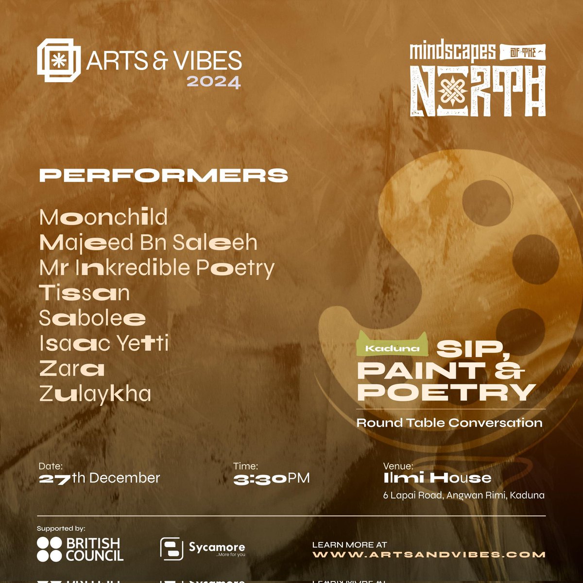 Meet our performers for the music and poetry night at Arts and Vibes 2024.