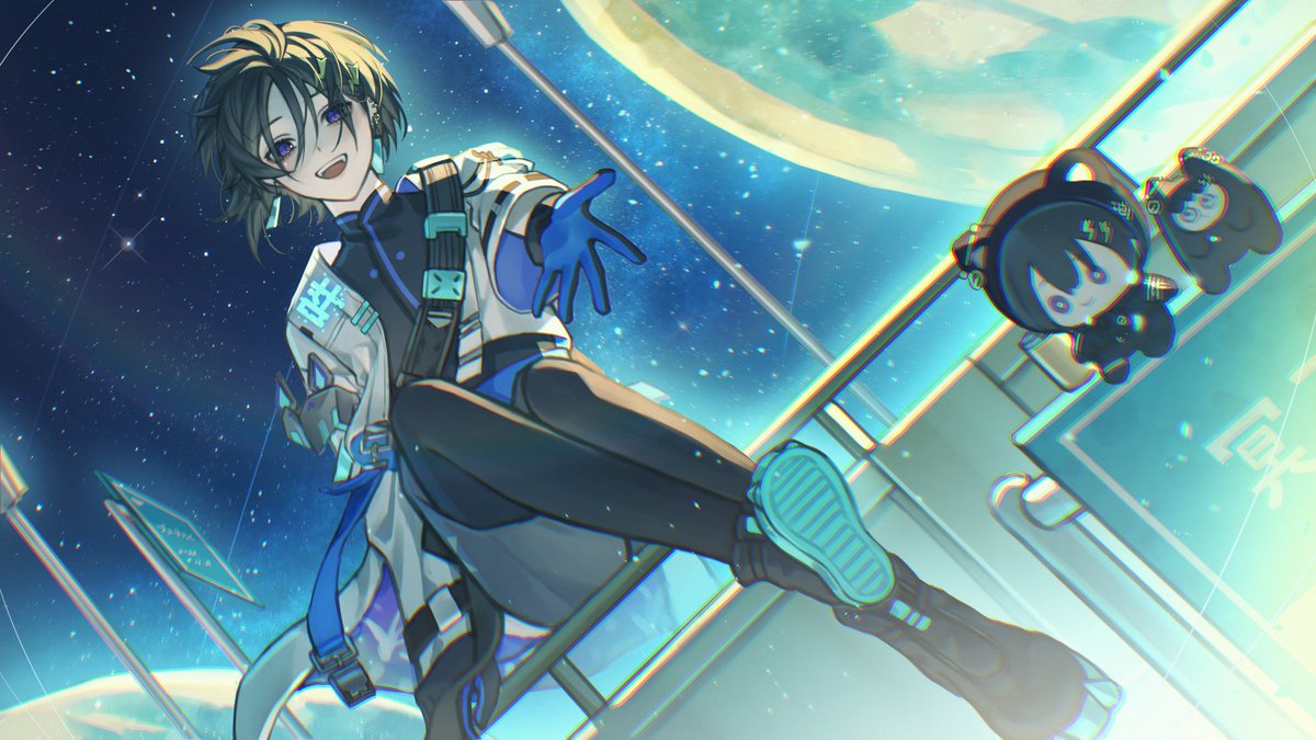 🌌🪐✨ #イヅル描いたぞ