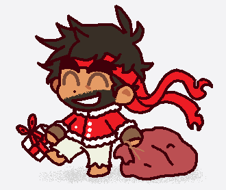 DailyRyus's tweet image. Daily Ryu Day 360! 🎅