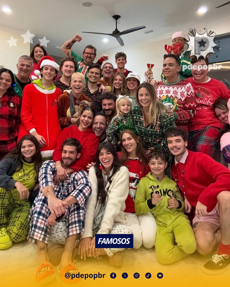 JINGLE BELL 🎅🏼

A noite de Natal foi animada em Orlando onde Xuxa Meneghel, Junno Andrade, Sasha Meneghel, João Lucas, Bruna Marquezine e João Guilherme reuniram amigos e familiares para celebrar essa data especial!

📸 Reprodução Instagram