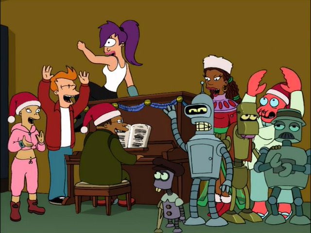 QuotesFuturama's tweet image. He knows when you are sleeping.

He knows when you&apos;re on the can.

He&apos;ll hunt you down and blast your ass from here to Pakistan.

You&apos;d better not breathe, You&apos;d better not move.

You&apos;re better off dead, I&apos;m telling you, dude.

Santa Claus is gunning you down!

#Futurama