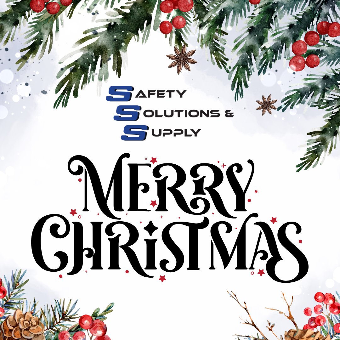 SSS_FLA's tweet image. Merry Christmas and Happy Holidays!!

#MerryChristmas #HappyHolidays #SafetySolutions #SafetyFirst #HolidaySeason