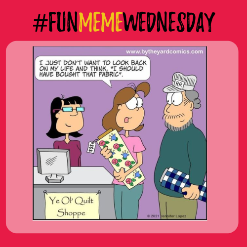 cotton_cuts's tweet image. Life is too short for fabric regrets! 🧵✨#SewingHumor #cottoncuts