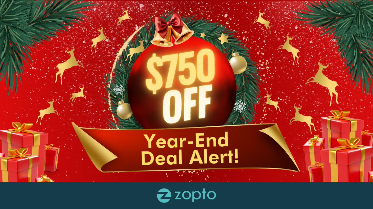 🎉 Year-End Deal Alert! Get $750 OFF our Annual Plans at Zopto! Use code XMAS at checkout. ✅ Know Your Audience  ✅ Easy Personalization  ✅ Faster Engagement  
Don’t miss out! Click the🔗 in our bio to claim your discount!  #Zopto #LinkedInMarketing #LeadGeneration #Promo