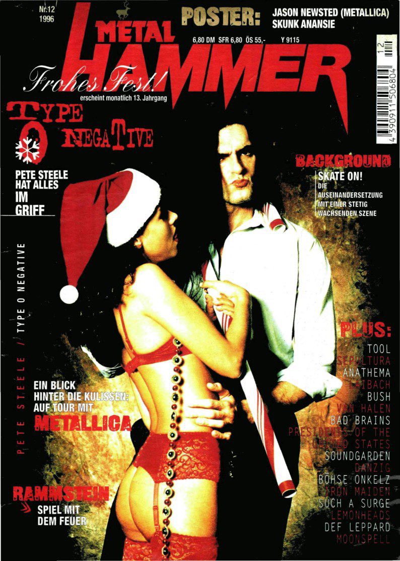 vctoberrust's tweet image. merry christmas! peter for ‘metal hammer’ 1996