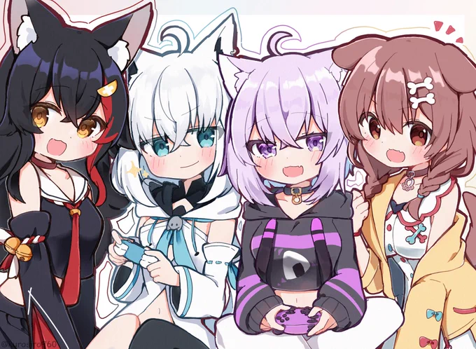 #絵フブキ #みおーん絵#絵かゆ #できたてころね 