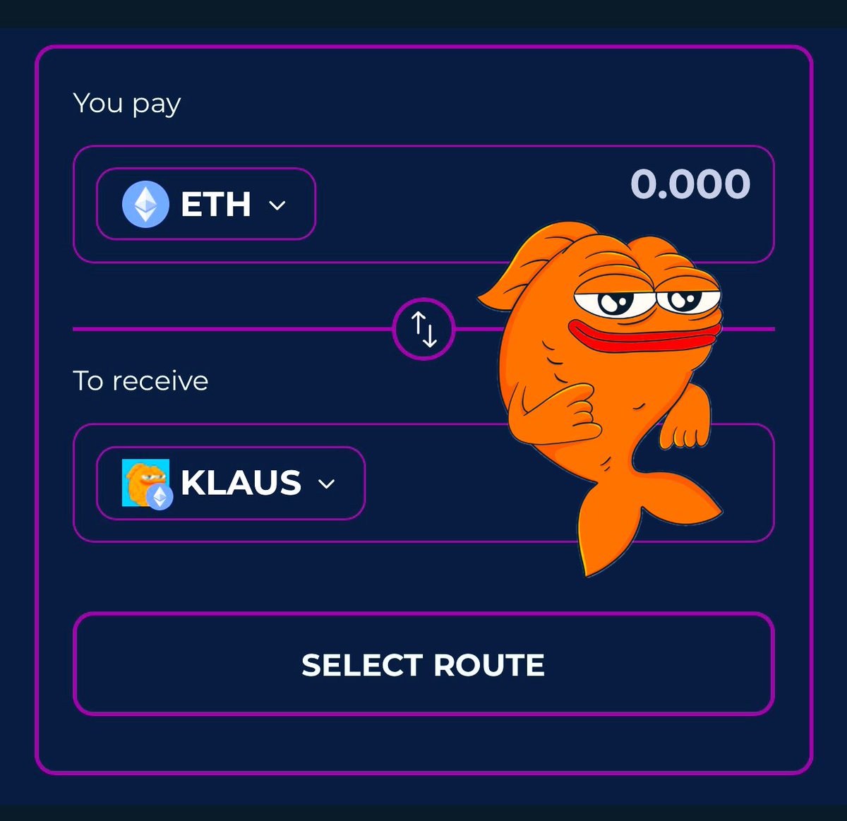 KlausEthereum's tweet photo. New Partnership &amp; Aggregator Listing!

$KLAUS is now ready for swap &amp; trade using our newest partner @MugenLabz, a multi-network decentralized exchange (DEX) &amp; crosschain swap aggregator. https://t.co/7g8J6Li1Dc