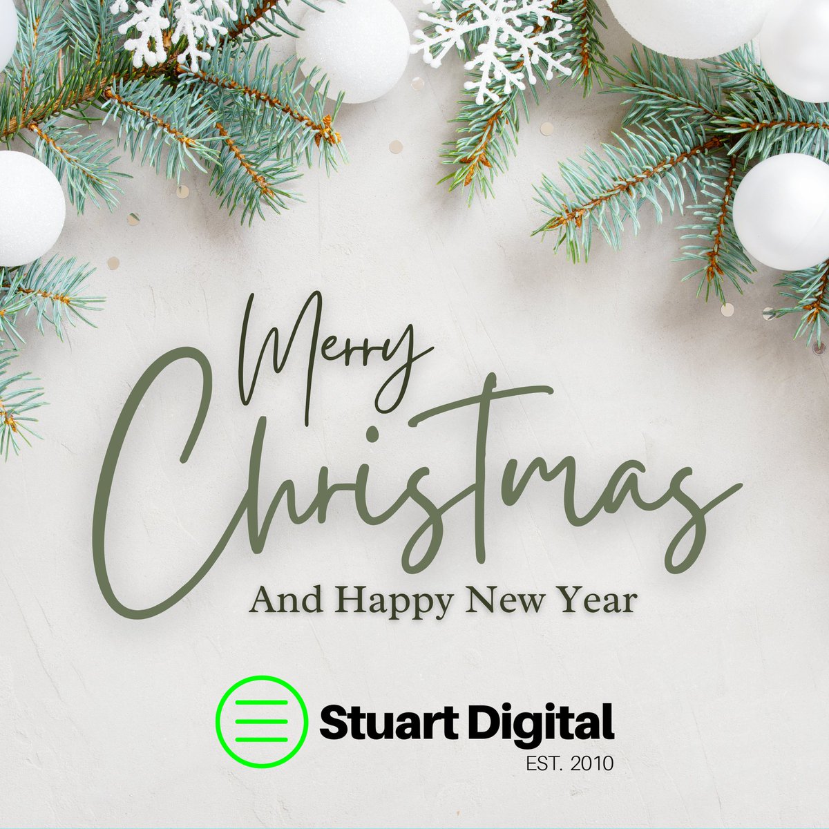Stuart_Digital's tweet image. Merry Christmas from Stuart Digital! We have all your online design needs! Call us at the beginning of the year for a special rate! quote.stuart.consulting