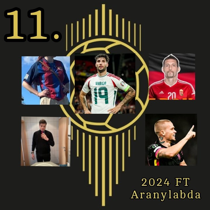 A 2024-es FT Aranylabda 11. helyezettjei! - <a href="/vokmob/">⚕️</a>, <a href="/MagyarKuranyi/">Magyar Kurányi</a>, <a href="/adam_baracsi/">AdamB</a>, <a href="/sven4611/">Fradi 98 🇭🇺</a>, <a href="/CFC_Bence/">Bence 🇭🇺</a> 

Gratulálunk nekik, a folytatás alább olvasható! 🏆🏅