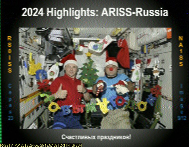 Desde hace unas horas, desde la #ISS se transmiten imágenes en #SSTV En #Bilbao hay un buen pase el 27 de Dic. a las 8:38 EA. Anímate a recibirlo en 145.800 FM (+- doppler) euskobyte.eus/nueva-activida… #Radioaficionados #ARISS <a href="/ARISS_Intl/">ARISS - Amateur Radio on the ISS</a>