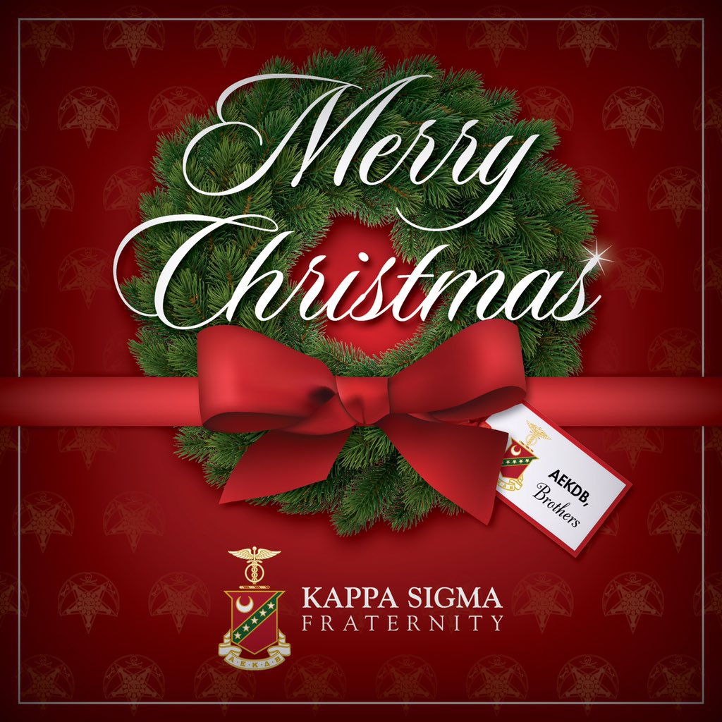 Merry Christmas Southern Miss and Kappa Sigma family❤️💚