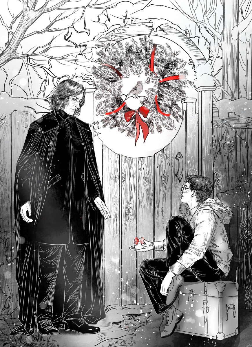 I hope all of your Christmas wishes come true!  
💫🌟🌟⭐️
#MerryChristmas #HarryPotter #severussnape