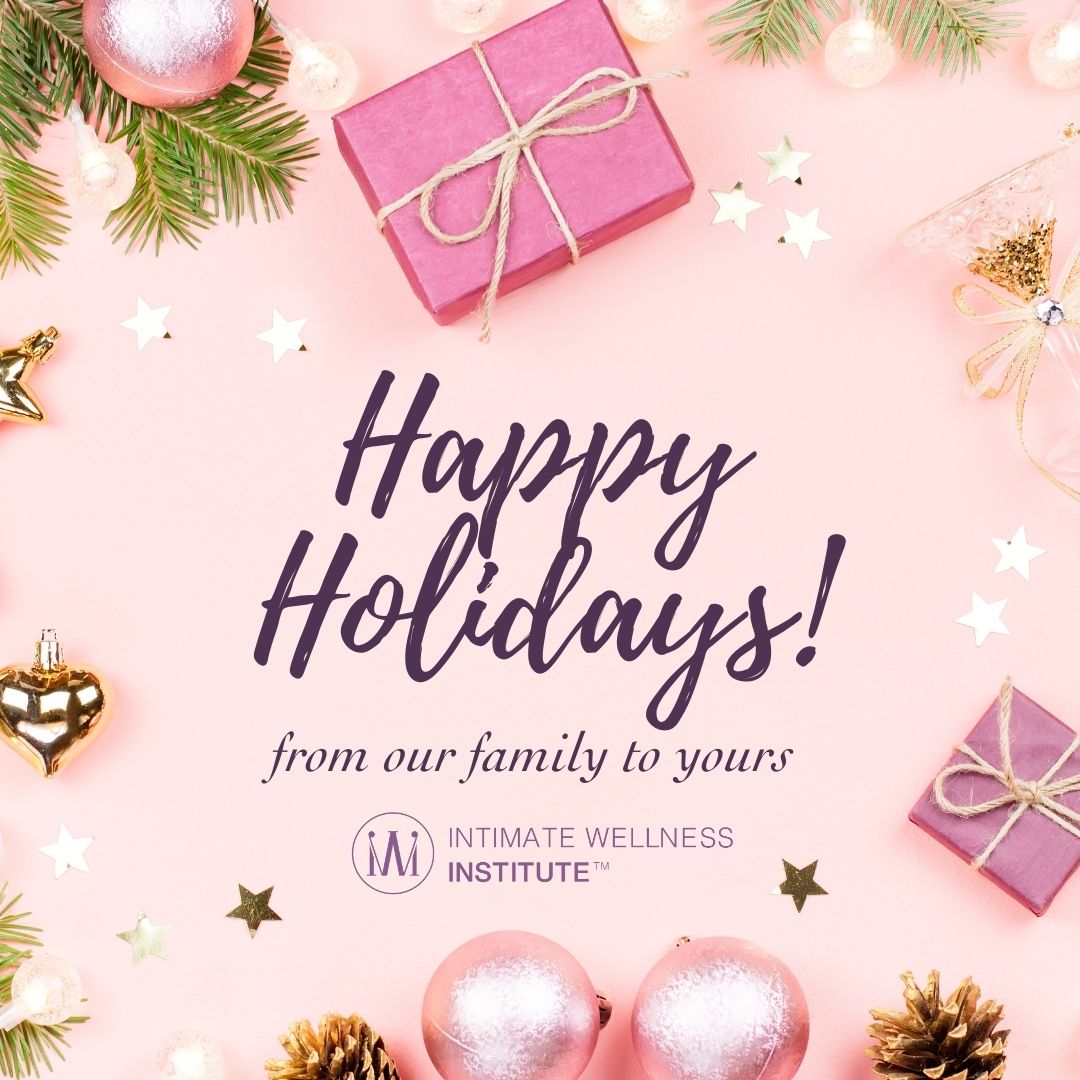 IWIVirginia's tweet photo. From our family to yours, wishing you a joyful holiday season filled with warmth and wellness. Happy Holidays from all of us at the Intimate Wellness Institute.

Learn more: https://t.co/qkxH6ZRAPA 
#HappyHolidays #SeasonOfWellness #WomenEmpowerment #HolidayJoy #IntimateWellness https://t.co/FUp3J0dU5J