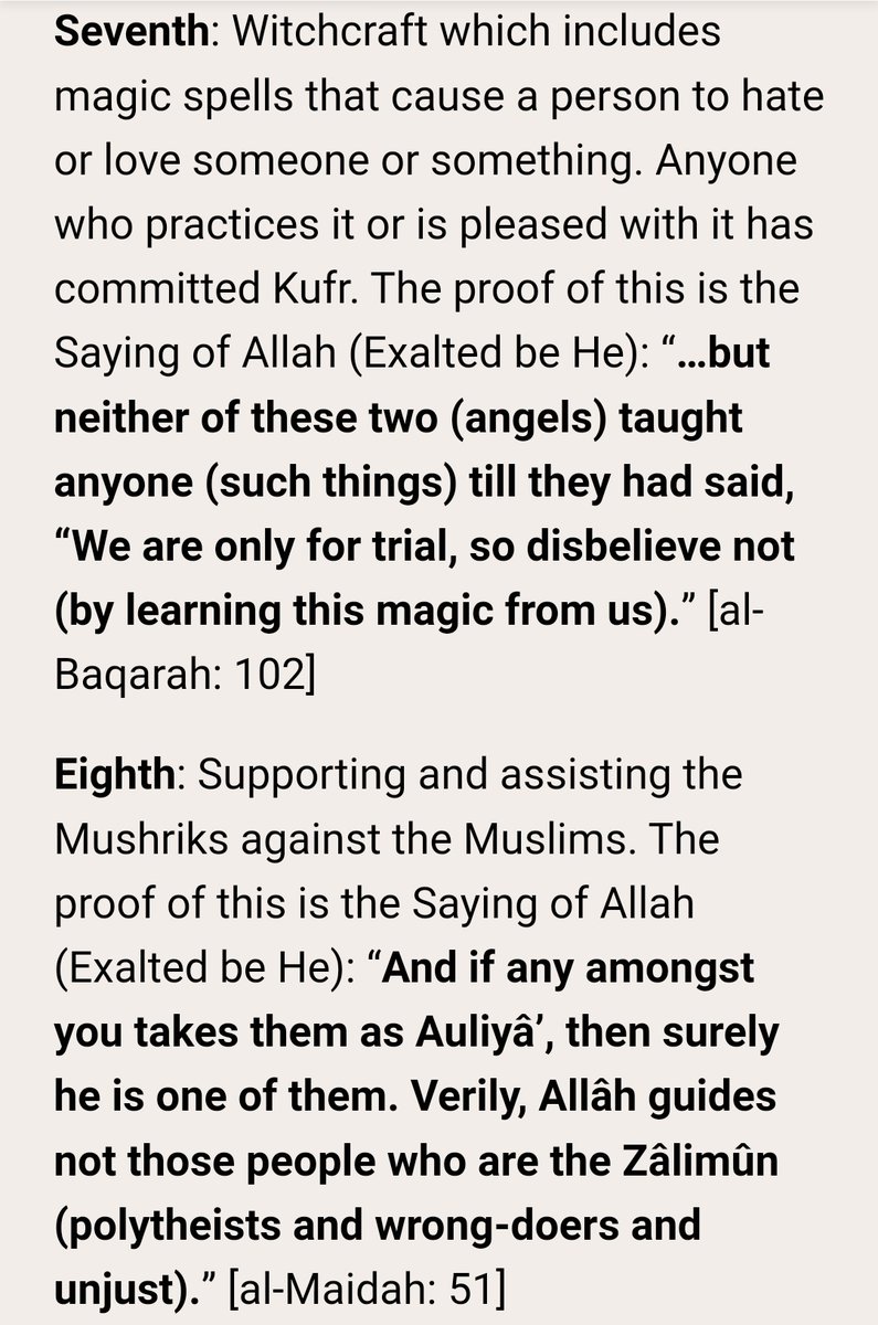 olat187's tweet photo. @Bighantyy @Jidejay_ Ten nullifiers of Islam(someone's faith) https://t.co/2Ouh0YM8Qn