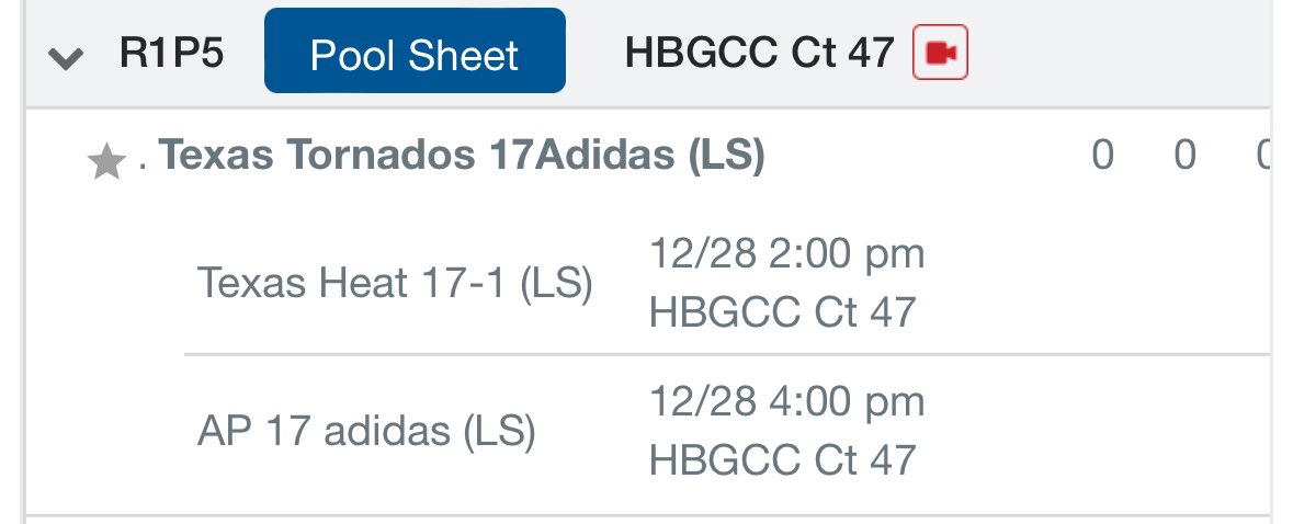 Pumped for our second tournament of the season! This weekend (December 28-29), my team and I are heading to San Antonio for the Countdown City Classic. Here’s our Day 1 schedule. Let’s go! 💪🏐 #CountdownCityClassic #SanAntonio #VolleyballTournament