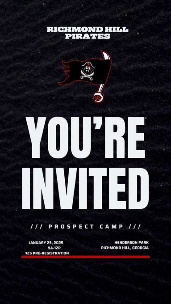 Thank you @TheHill_Pirates  and <a href="/EthanByanski1/">Coach Ethan Byanski</a> for the camp invite!