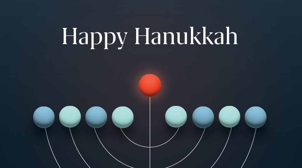 Today marks the beginning of the joyous Jewish holiday of Hanukkah. Known as the Festival of Lights, the eight-day holiday is observed by special prayers, fried foods and, most notably, candle lighting. 
Happy Hanukkah to everyone celebrating!  
#HappyHanukkah #FH