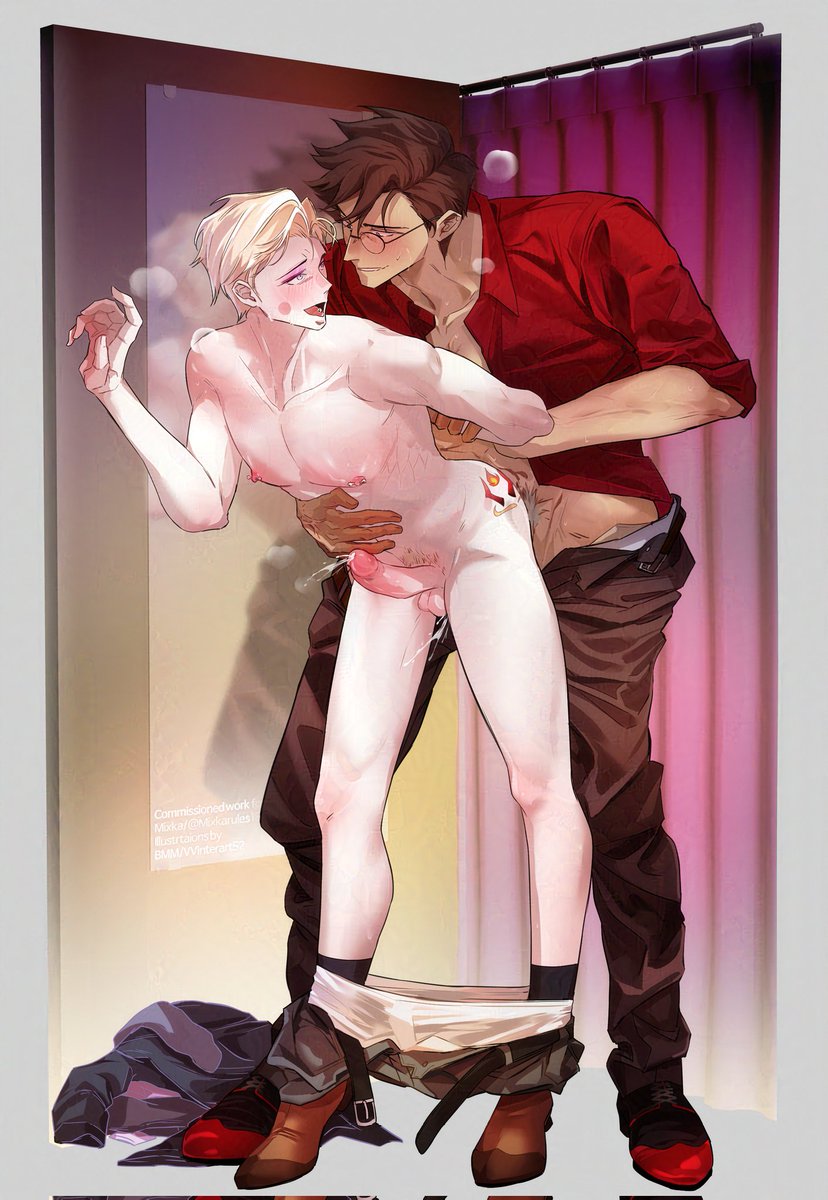 VVinterArt52's tweet photo. 🔞NSFW) Radioapple Commission for Mixka/@ Mixkarules18💕
#alastorxlucifer #appleradio https://t.co/X8UahhNH0q