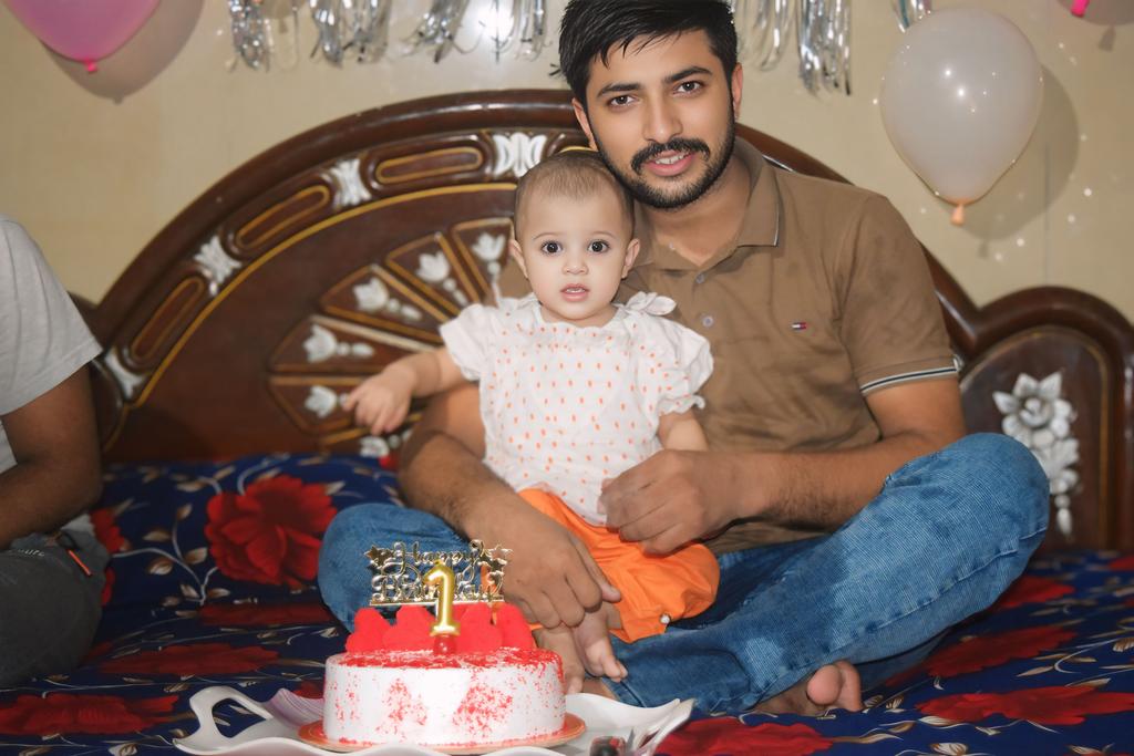 imusamabutt's tweet photo. "A daughter’s first birthday is not just a milestone for her, but a celebration of the love and joy she brings to her family. Here's to the sweetest year of our lives!"
#usama #Aroosh #1stbirthday #mysweetdaughter https://t.co/vomCitRqk5