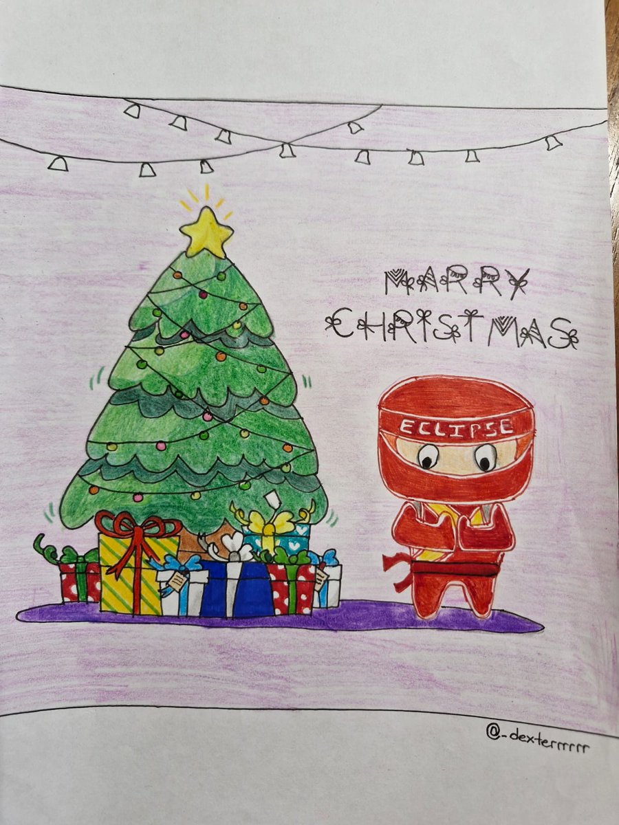 Merry Christmas <a href="/EclipSensei/">EclipSensei</a>  My gift for the new year. It took time but it was worth it 😅