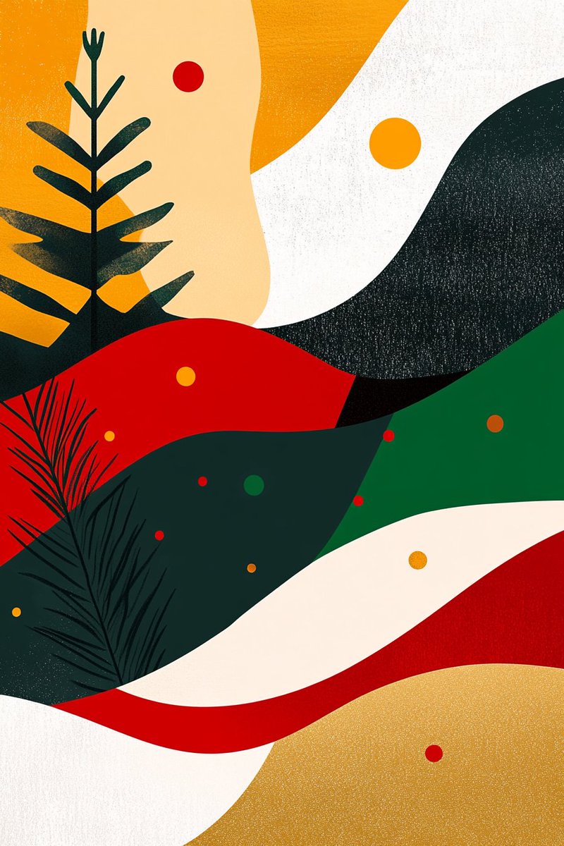 muriellondon's tweet image. 🎨 Christmas Through the History of Art 🎨

📅 Day 2: Modern Christmas (20th Century to Today) 📅

Today, we explore modern interpretations of Christmas in art, reflecting how the holiday has evolved through the 20th century to the present. From playful Pop Art depictions to