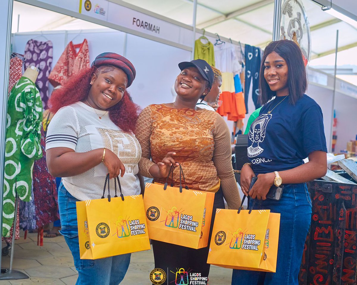 LagosShopFest's tweet photo. We told you about the squads 😎🤩

#LagosShoppingFestival #LagosShopFest2024 https://t.co/sL97ThFoVg