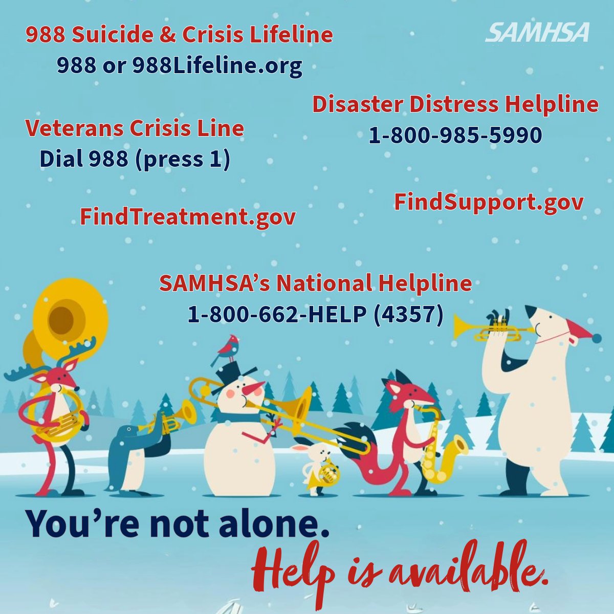 SAMHSA tweet media