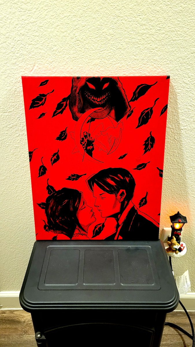 My dad had a huge influence on my music growing up, so I painted him the albums he listened to when I was a kid  for Christmas 🎄