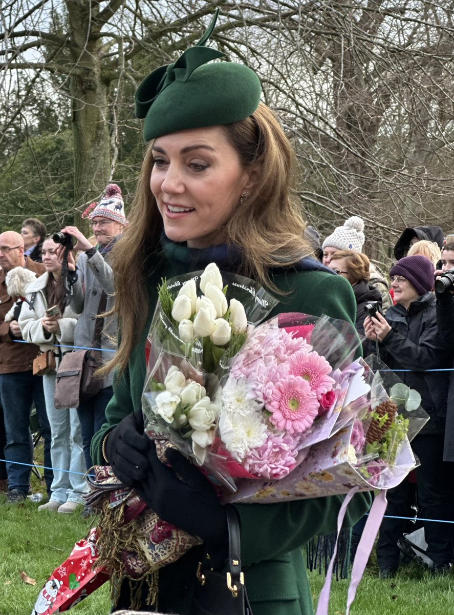 And then, its legend. The Royals come out of church and take time to greet wellwishers waiting on either side of the path down to the Palace. You may offer gifts, take pictures, and videos. This is YOUR moment. 

Hope you all had a wonderful Christmas 🎄