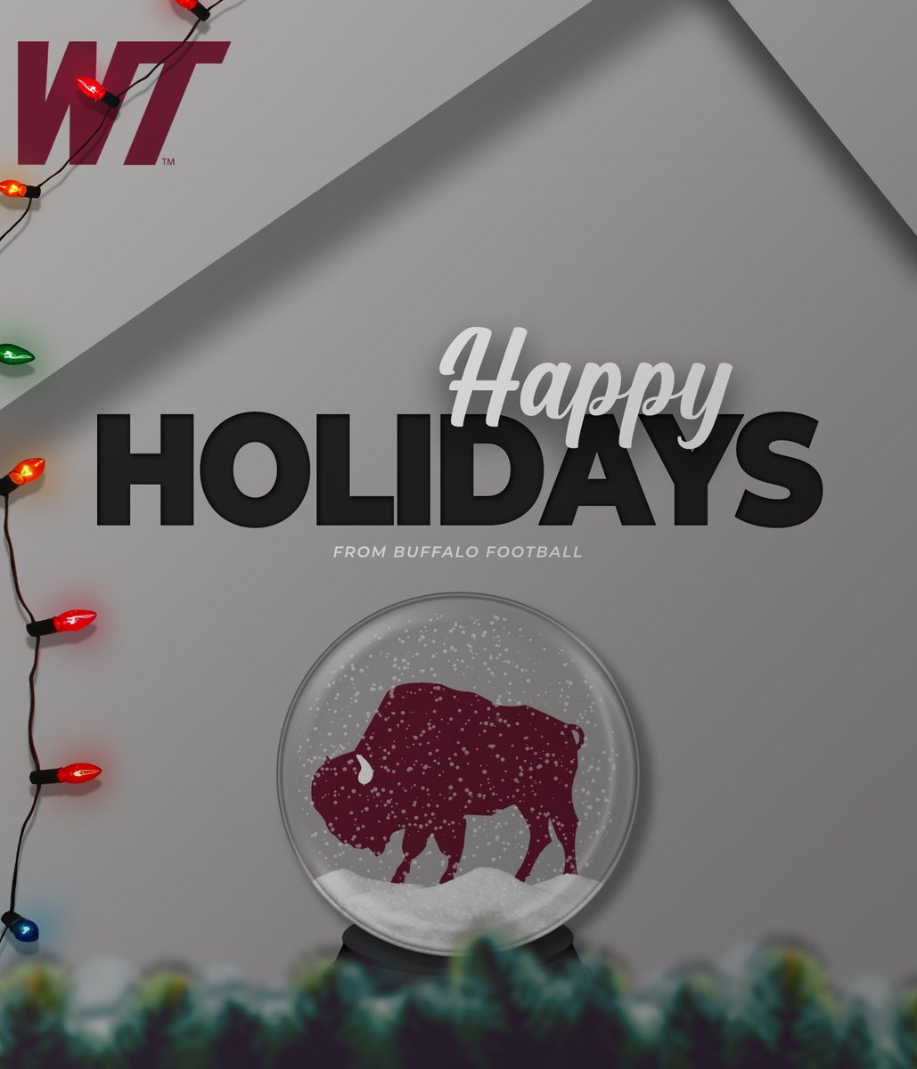 Merry Christmas &amp; Happy Holidays

#BuffNation | #HereWeCome