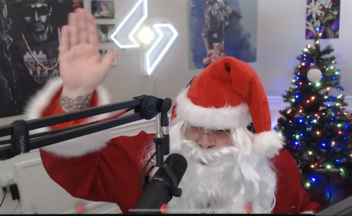 Merry Christmas Everyone!!! I know you all wanted a LK stream for the holidays but to make it up…

I found this large round man outside of the local liquor store, he said he got y’all just let him know what you want in the comments.