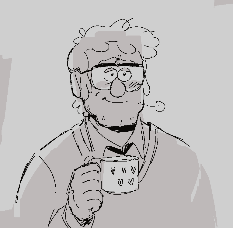 synthlet's tweet photo. merry crisis (1/2) #GravityFalls #StanfordPines #FiddlefordMcGucket #fiddauthor https://t.co/wLf9Ka22GS
