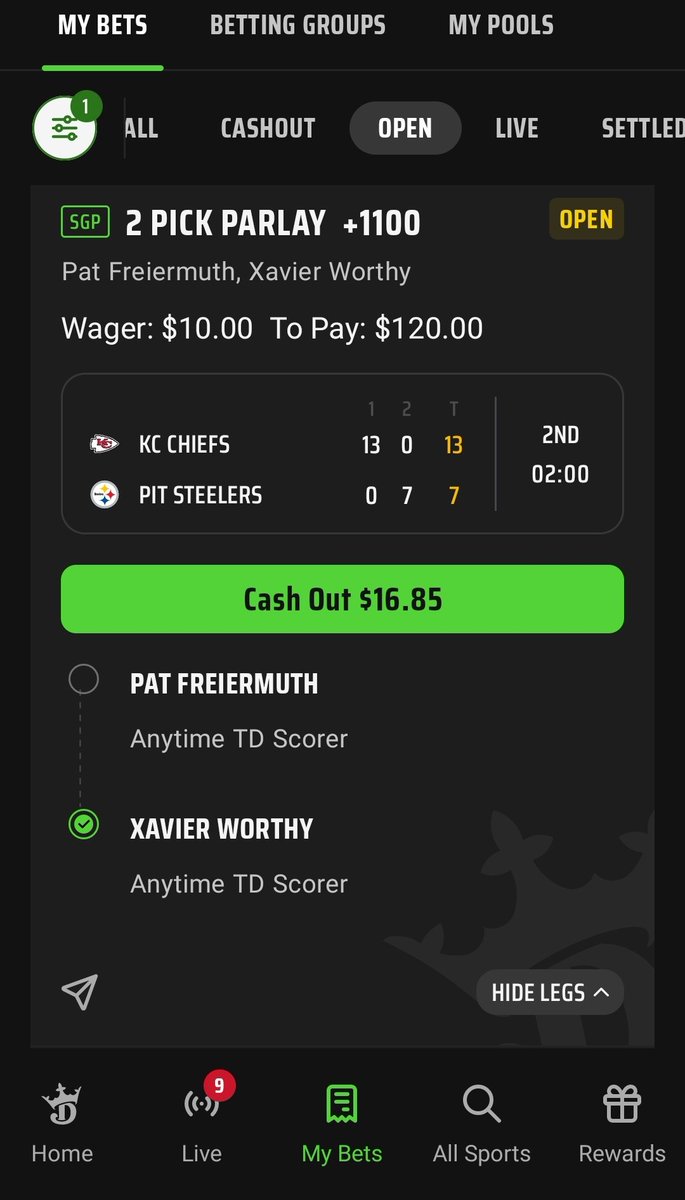 SWSx72's tweet photo. In the words of Bon Jovi, "we're half way there". C'mon Freiermuth!!  #slipsmas https://t.co/6vrKGOi9XW