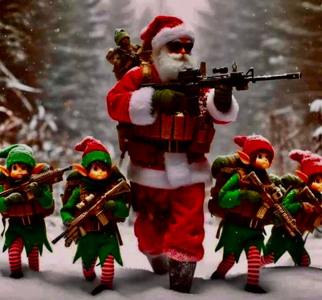 BreedingDonald's tweet image. Merry Christmas you filthy animals.
