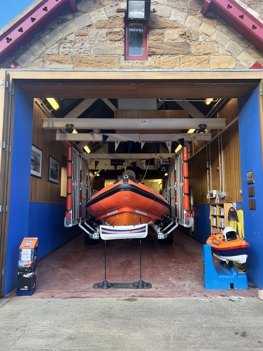 Never enough of a voice for this emergency service. Ready to go on Christmas Day. <a href="/RNLI/">RNLI</a>