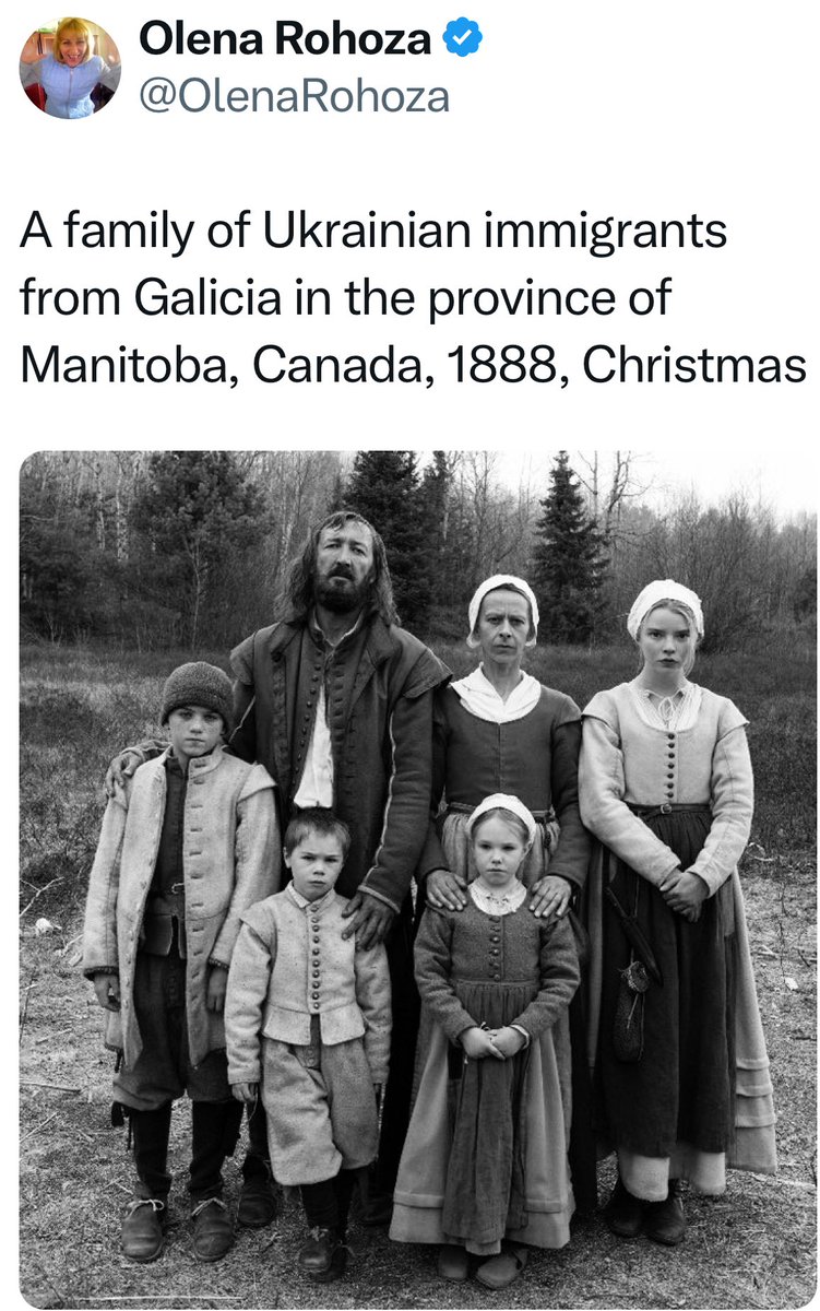 😂 please stop giving this grifter account any engagement. This is a photo from the movie ‘The Witch’ and the blonde all the way to the right is actress Anya-Taylor Joy 🙃