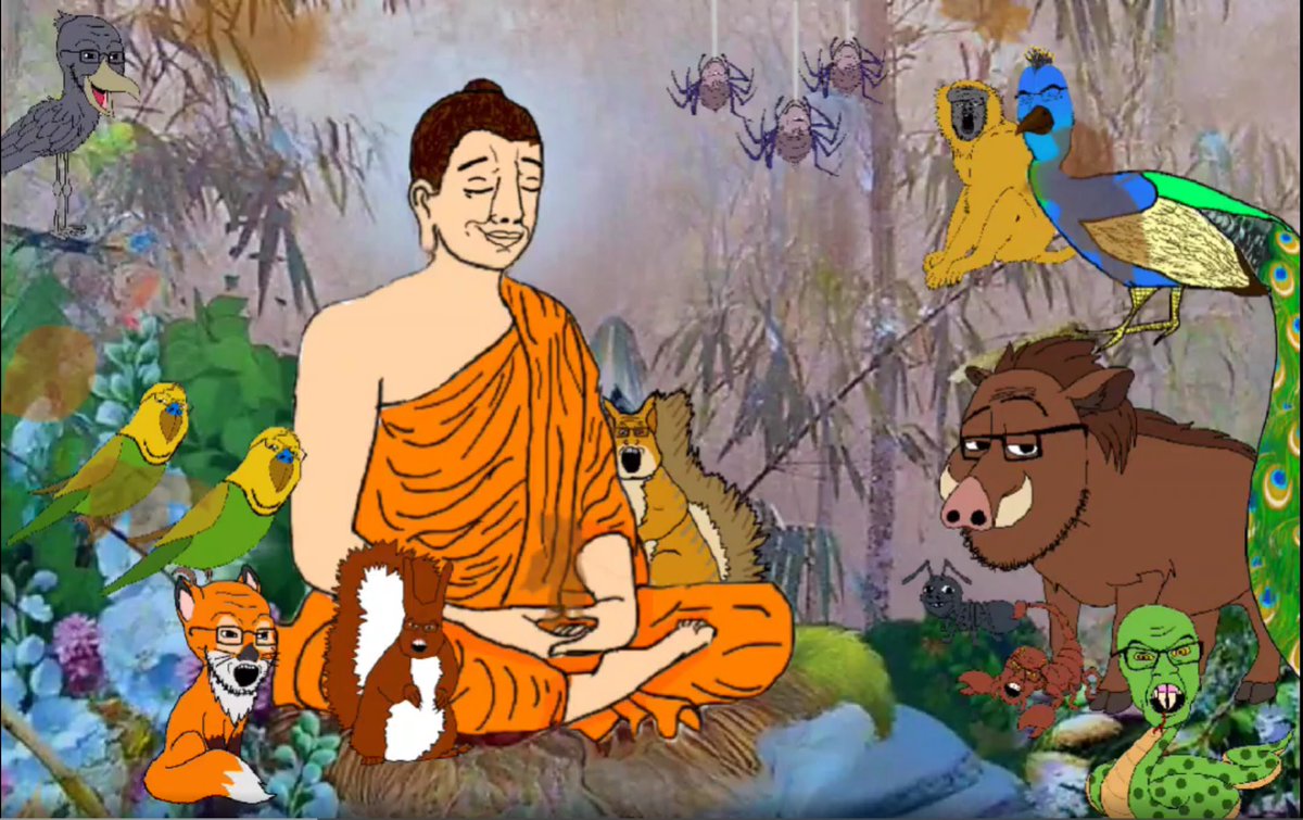 RightistGamer's tweet photo. ทำไมพระพุทธเจ้าถูกนำมาใช้เป็นสัญลักษณ์ในการต่อต้านเกม woke?
หลักๆ คือ พระพุทธเจ้ามีภาพลักษณ์ในด้านความอดทน ไม่สะทกสะท้านต่อสิ่งเลวร้าย ตรงกับยุทธวิธีของผู้ต่อต้าน woke นั่นคือไม่ซื้อ ไม่สนับสนุนเกมที่ยัดเยียดเนื้อหาพวกนี้ เมื่อคนไม่ซื้อเกมมันก็เจ๊งไปเอง รวมถึงสตูดิโอก็จะโดนปิดไป https://t.co/U6ocDSmRp6