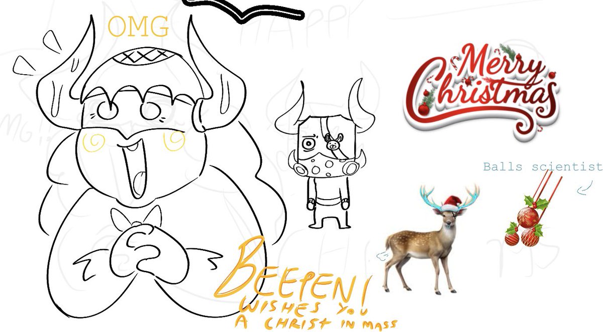 ElectriveRival's tweet image. Happy phightmas guys , have a bad comic about egg #eggsquerade #cutiespace #moaitana #MerryChristmas