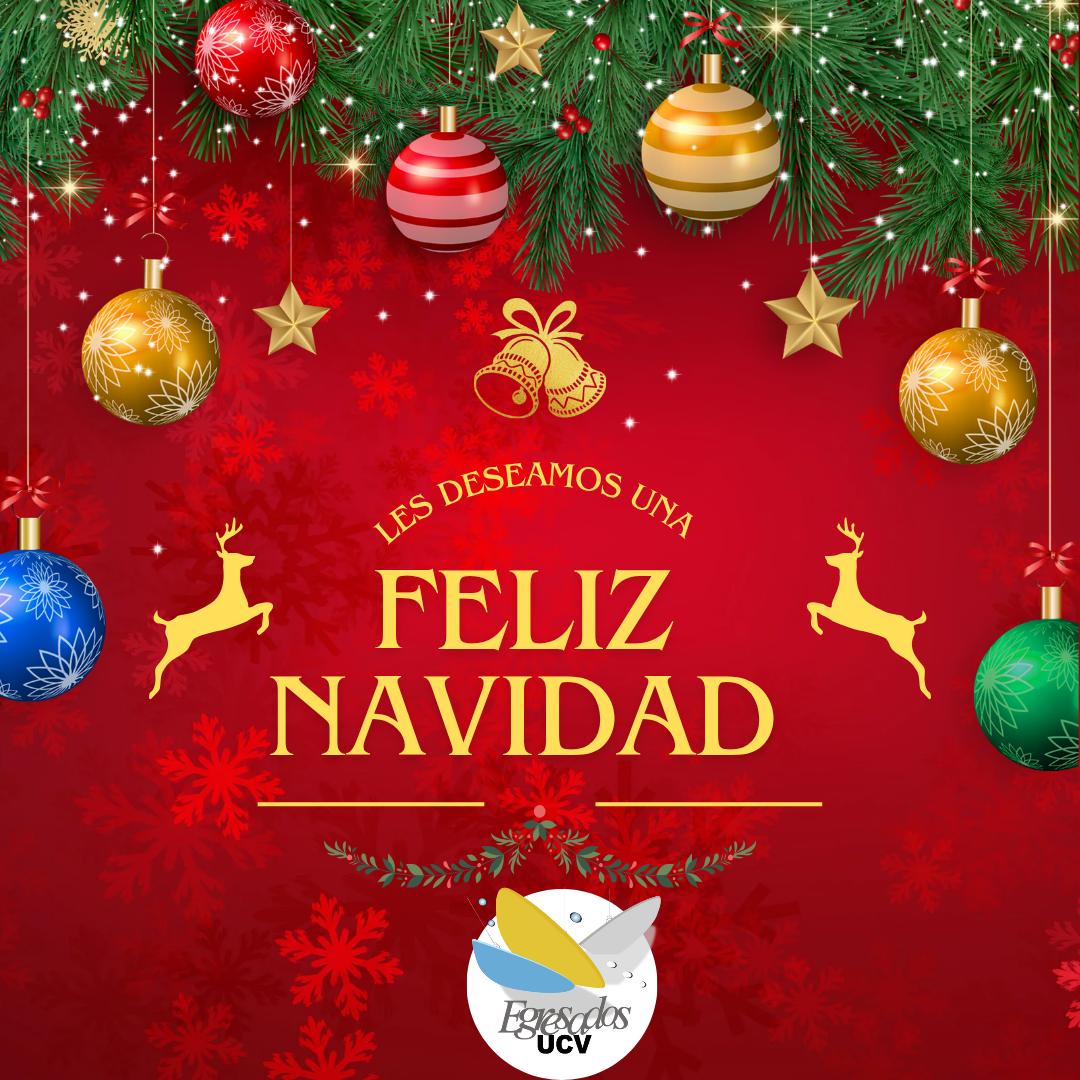 La Asociación de Egresados y Amigos de la UCV, les desea una feliz navidad ✨

Que la luz de la navidad llene tu hogar y te conceda días de paz y amor para compartir momentos de alegría y descanso con tu amada familia 🌲🎅

#egresados #eucv #ucv #comunidad #navidad #union