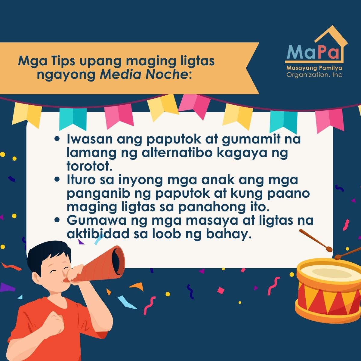 Masayang Pamilya Organization, Inc. tweet media